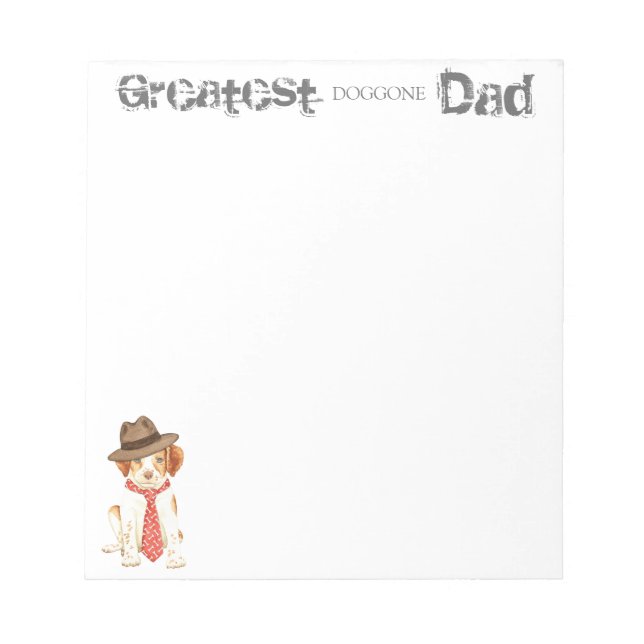 Brittany Dad Notepad (Front)
