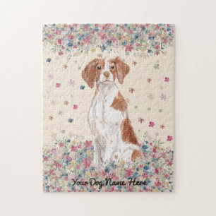 Brittany Dog Jigsaw Puzzle