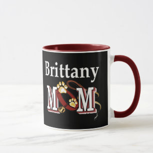 Brittany Dog MOM Mug