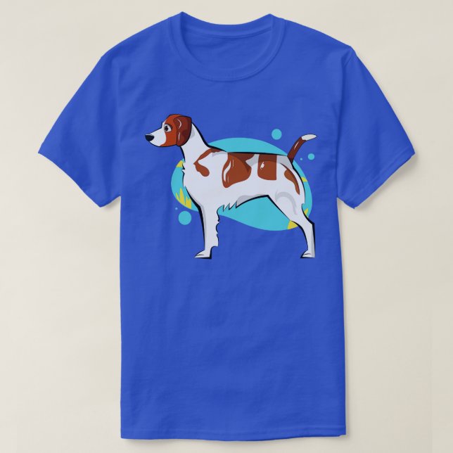 Brittany Dog T-Shirt (Design Front)