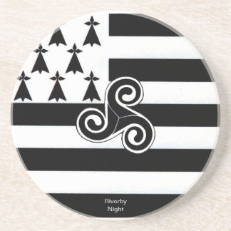 Brittany Flag (Breton) Coaster