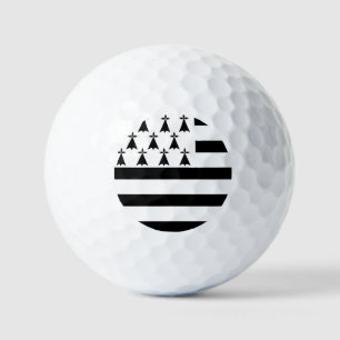 Brittany Flag Emblem Golf Balls