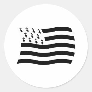 Brittany Flag Sticker
