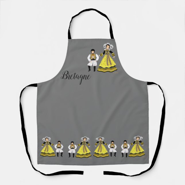 Brittany, France Apron (Front)