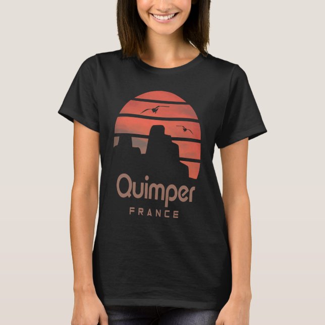 Brittany France Quimper T-Shirt (Front)