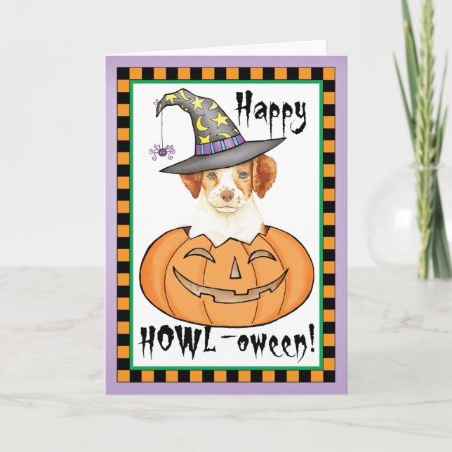 Brittany Halloween Card (Front)