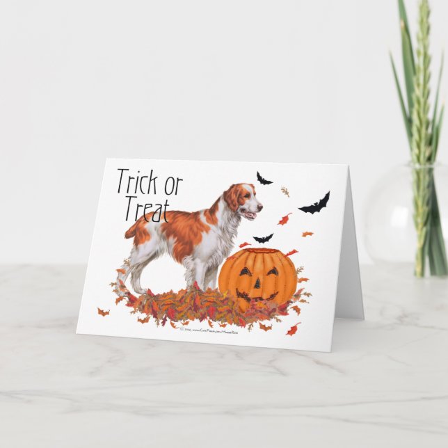 Brittany Halloween Card (Front)