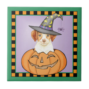 Brittany Halloween Ceramic Tile