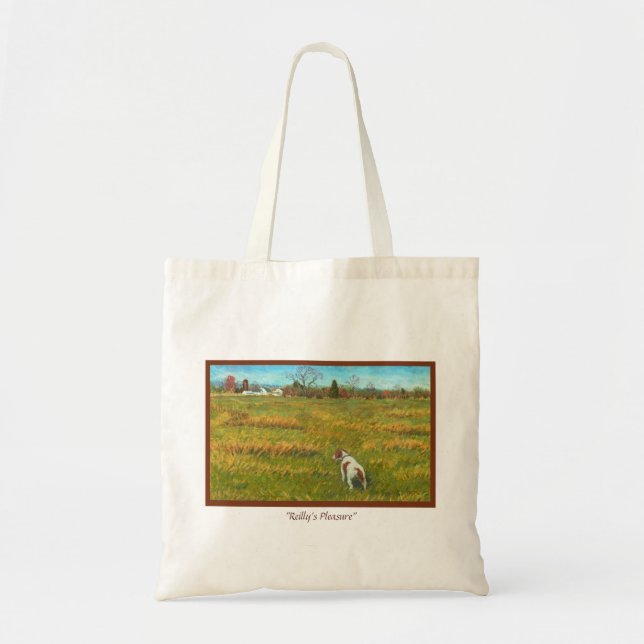 Brittany in Field Tote (Front)