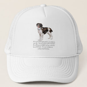 Brittany Keepsake - Male Dog Trucker Hat