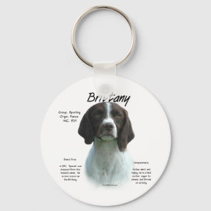 Brittany (liver) History Design Key Ring