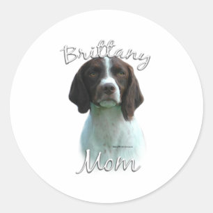 Brittany Mum 2 Classic Round Sticker