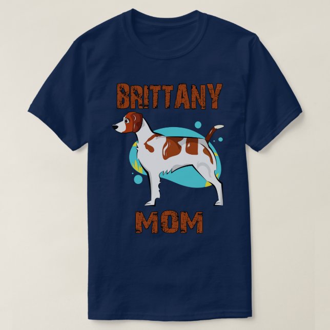 Brittany Mum T-Shirt (Design Front)