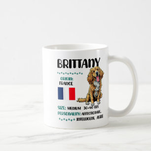 Brittany Origin Funny Brittany Dog Lover Coffee Mug