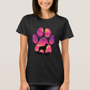Brittany Paw Mom Dad Dog Women Men T-Shirt