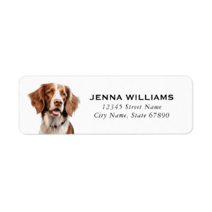 Brittany Return Address Labels