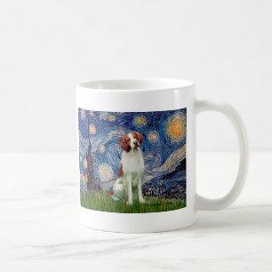Brittany Spaniel 3 - Starry Night Coffee Mug