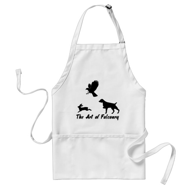 Brittany Spaniel and Falconry Standard Apron (Front)