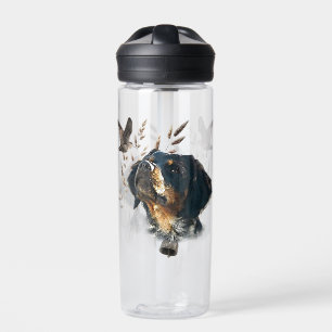 Brittany Spaniel and woodcock Water Bottle