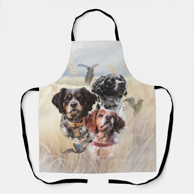 Brittany Spaniel Apron (Front)