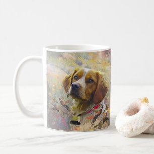 Brittany Spaniel Art ,  Coffee Mug
