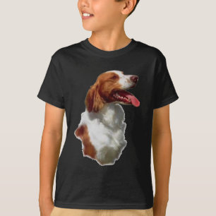 Brittany Spaniel Art Gifts T-Shirt
