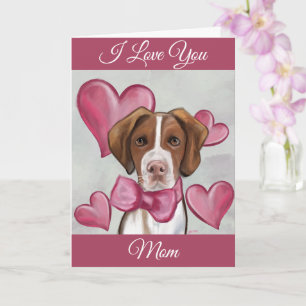 Brittany Spaniel Card