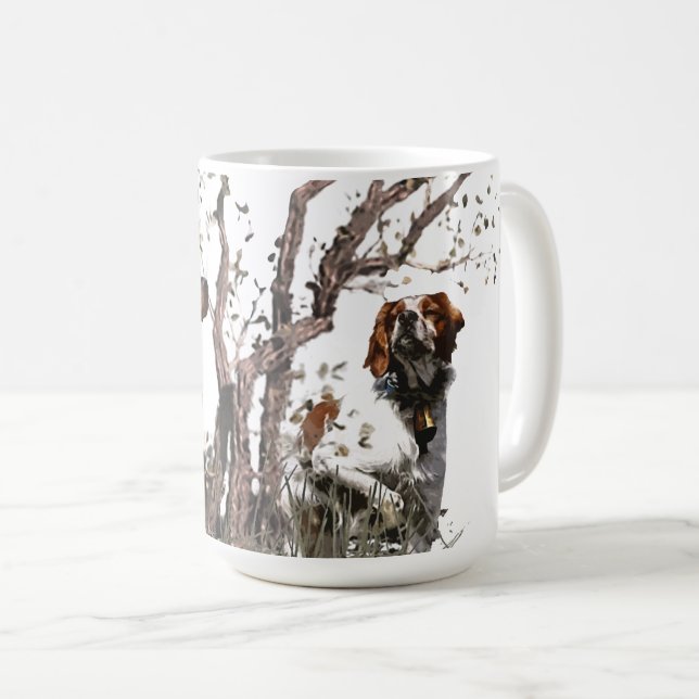 Brittany Spaniel Coffee Mug (Front Right)