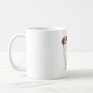 Brittany Spaniel dog art Coffee Mug