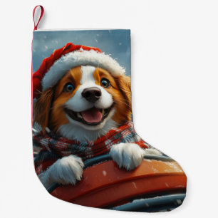Brittany Spaniel Dog Christmas Small Christmas Stocking