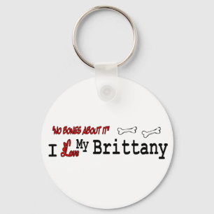 Brittany Spaniel Gifts Key Ring