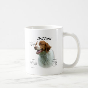 Brittany Spaniel History  Coffee Mug