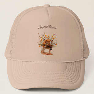 Brittany Spaniel, Hunting Pheasant Coffee Mug T-Sh Trucker Hat