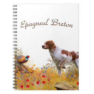Brittany Spaniel, Hunting Pheasant Notebook