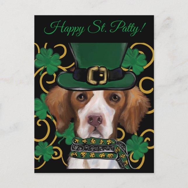 Brittany Spaniel       Postcard (Front)