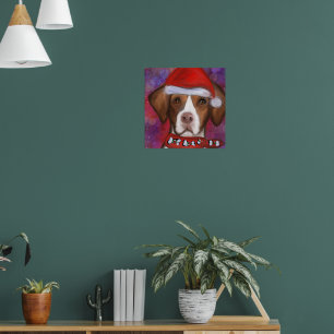 Brittany  Spaniel  Poster