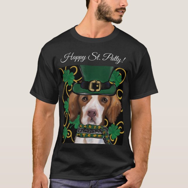 Brittany Spaniel      T-Shirt (Front)