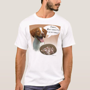 Brittany Spaniel Turkey T-Shirt