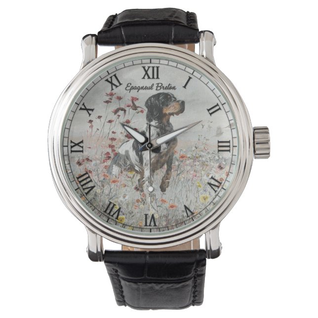 Brittany Spaniel Watch (Front)