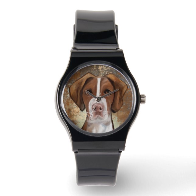 Brittany Spaniel         Watch (Front)