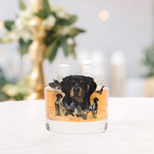 Brittany Spaniel Whiskey Glass