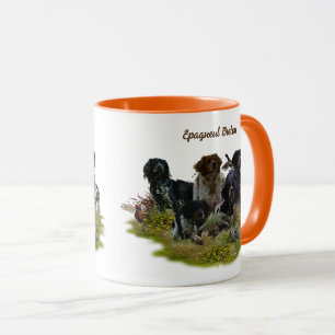  Brittany Spaniels,   Bird Hunting   Mug