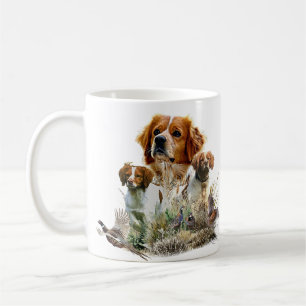 Brittany Spaniels , French Brittany , Bird dog Mu Coffee Mug