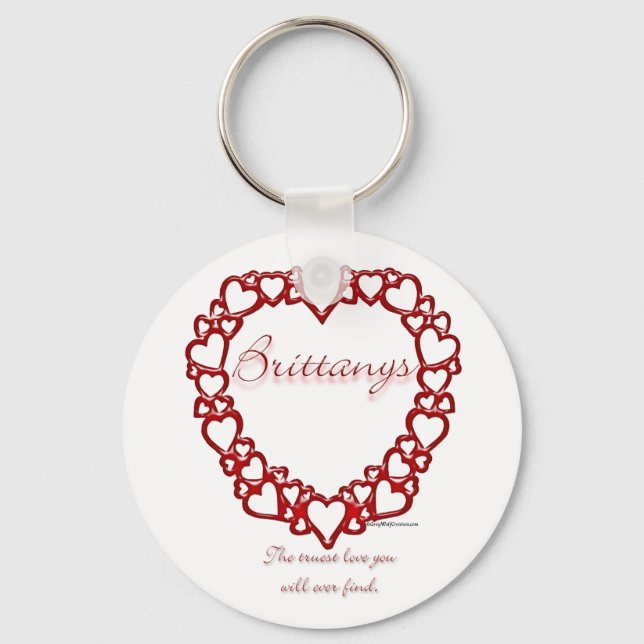 Brittany True Love - Keychain (Front)