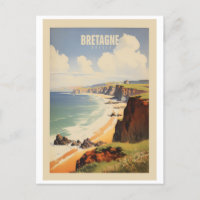 Brittany - Vintage Poster - Breton - Bzh - Breizh