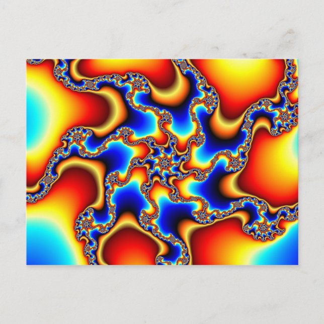 Brittle - Fractal Postcard (Front)