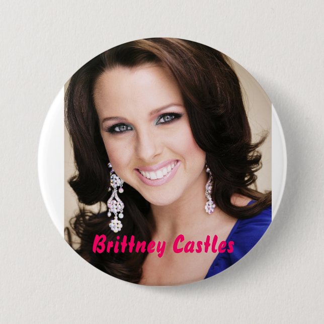 Brittney Castles 7.5 Cm Round Badge (Front)