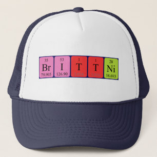 Brittni periodic table name hat