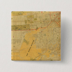 Britton and Rey's Guide Map 15 Cm Square Badge