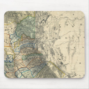 Britton and Rey's Map of California Mouse Pad